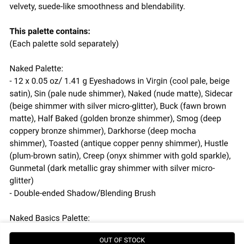 Urban Decay Naked palette,  *DISCONTINUED* BNIB! - Picture 2 of 4